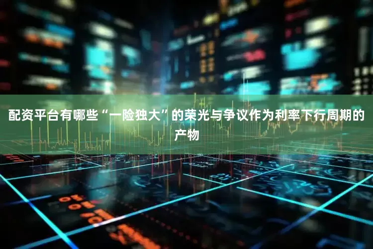 配资平台有哪些“一险独大”的荣光与争议作为利率下行周期的产物