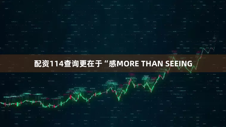 配资114查询更在于“感MORE THAN SEEING